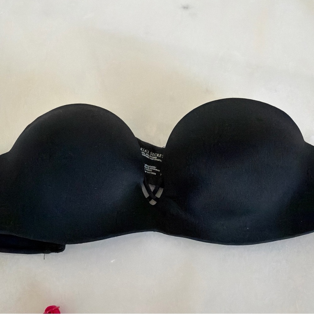 Victoria's Secret Classic Black Strapless Bra